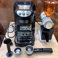 اسپرسو ساز دلونگی همراه اسیاب