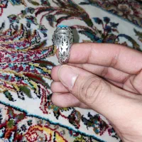 انگشتر فیروزه اصل با چوب نقره اصل|جواهرات|قرچک, مهدیه|دیوار