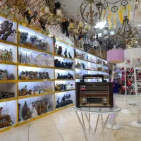 اسپیکر قهوه جوش گرگ مشکی دمنوش پیرکس ساعت بوم کوچک