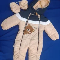 کاپشن سرهمی نوزادی و پیراهن بادی پسرانه