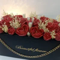 باکس گل شمع