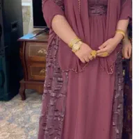 یک دست شوره و کراس همراه با شال