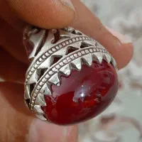 انگشتر نقره یاقوت مردانه|جواهرات|ورامین, شهرک مدرس|دیوار