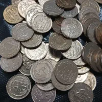 ۵تومنی مسی پک ۱۰عددی|کلکسیون سکه، تمبر، اسکناس|ابریشم, |دیوار