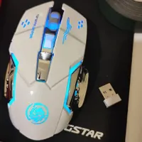 موس بی سیم سایلنت گیمینگ RGB دار