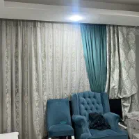 یک عدد پرده برای پنجره حدودا ۳ متر