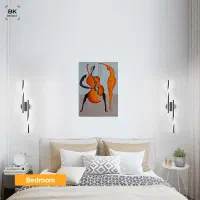 لوستر دیواری طرح پاپیونی ای ۶۰ سانت|لوستر و چراغ آویز|تهران, شهرک چیتگر|دیوار