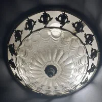 لوستر سقفی برنزی