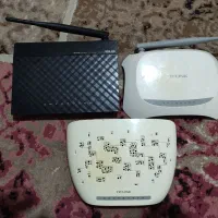 سه عدد مودم Adsl-2   Asus&tp-link
