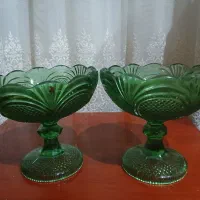 جفت شیرینی خوری  روسی   خوشرنگ   قدیمی