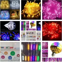 ریسه،رق ص نور نئون آر جی‌ بی بلوکی رنگی،ال ای دی