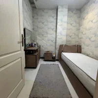 تخت تک نفره با تشک نو به همراه میز آرایش زیر قیمت