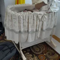 گهواره نوزاد سه کاره نینی لای استفاده نشده درحد نو