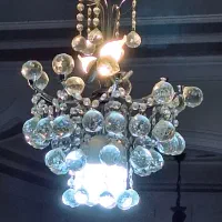 لوستر کریستال سالم