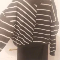 بلوز و دامن بافت و نیم بوت