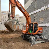 فروش بیل مکانیکی دوسان ۱۸۵ چرخ لاستیکی|خودرو سنگین|قم, آزادگان|دیوار