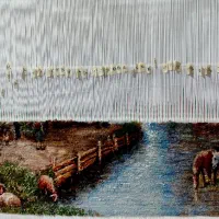 تابلو دست باف