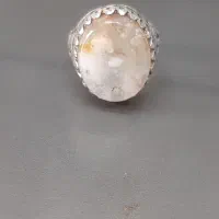 ۲عدد انگشتر نقره دست ساز قدیمی سایز بزرگ