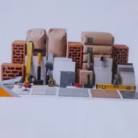 نیروی کار خانم در بخش دفتری کارگاه مصالح ساختمانی