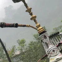 قلیون تنه برنجی