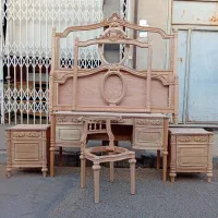 سرویس خواب کاجی چوب سوپر راش|تخت و سرویس خواب|اصفهان, خرم|دیوار