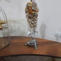 انگور کریستال اصلی با پایه برنز|مجسمه، تندیس، ماکت|کرمانشاه, |دیوار