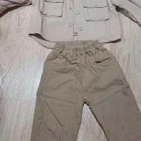 کت و شلوار  کتان