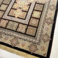 فرش ماشینی شش متری در حد نو بدون زدگی و پارگی|فرش|ساری, |دیوار