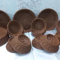 سبد بافی|صنایع دستی و سایر لوازم تزئینی|فرمهین, |دیوار