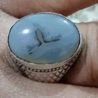 انگشتر نقره شجر مهر استاد ماهان