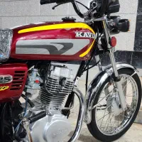 موتور سیکلت ۱۲۵ پلاک ملی