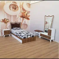 سرویس خواب شرکتی تمام MDFممبران|تخت و سرویس خواب|یزد, |دیوار