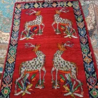 فرش دستباف ترکی بسیار خوش نقشه وزیبا|فرش|نورآباد ممسنی, |دیوار