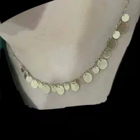 گردنبند پولکی وگویی طلا