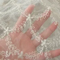 دو عدد پرده زری دار و خامه دوزی ترک