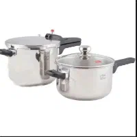 زود پز دو قلوی پارس استیل اکبند