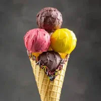 فریزر.تاپینگ بستنی.اسکوپی قیفی|یخچال و فریزر|چغادک, |دیوار