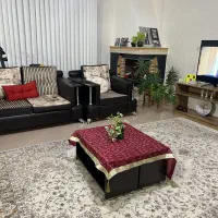 مبل ۷ نفره با میز|مبلمان خانگی و میز عسلی|قائم‌شهر, |دیوار