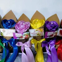 گل رز ربانی زیبا|گل مصنوعی|نیشابور, شهرآرا|دیوار