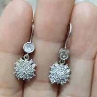 گوشواره و انگشتر نقره