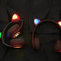 هدفون چراغ دار مدل گربه ای|لوازم جانبی موبایل و تبلت|نجف‌آباد, گلدشت|دیوار