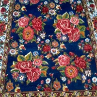 فرش دستبافت خامه رنگ ثابت