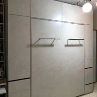 تخت تاشو/دکور/کمجا/کابینت هایگلاس/سفارشی|تخت و سرویس خواب|تهران, نیروی هوایی (پیروزی)|دیوار