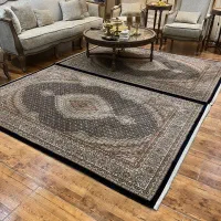 دو تخته فرش چهار متری نقش ماهی قالی سلیمان|فرش|رشت, شالکو|دیوار