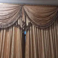 پرده شیک و تمیز|پرده، رانر، رومیزی|گتوند, |دیوار