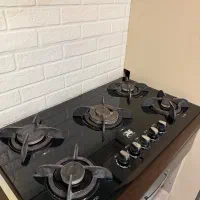 گاز رومیزی صفحه شیشه ایی