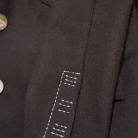 پالتو فوتر قهوه ای رنگ|لباس|دهدشت, |دیوار