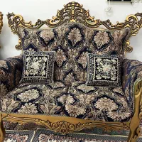 مبل سلطنتی هفت نفره|مبلمان خانگی و میز عسلی|چابکسر, |دیوار