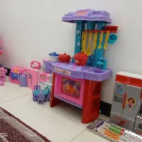 سرویس آشپزخانه کامل سایزبزرگ همراه کالسکه