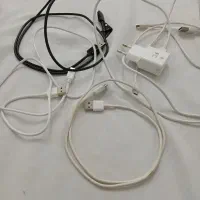 ۲ عدد کابل شارژ معمولی ودوعدد شارژر سونی|لوازم جانبی موبایل و تبلت|سمنان, |دیوار